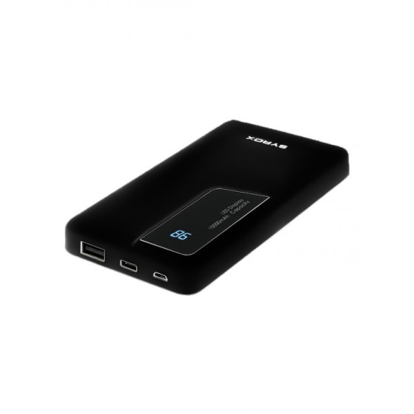Syrox PB110 Powerbank Taşınabilir Batarya Ekranlı 10000 mAh Siyah…