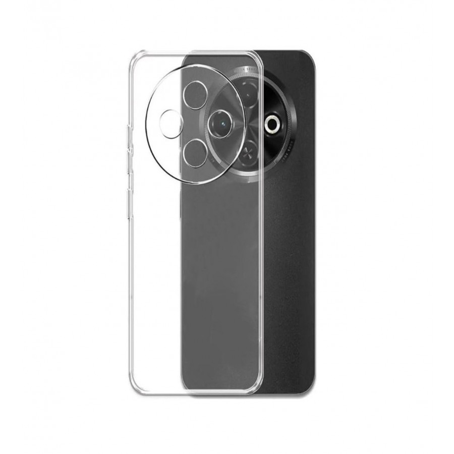 Tecno Spark 30 Kılıf Kamera Korumalı Silikon Şeffaf Arka Kapak