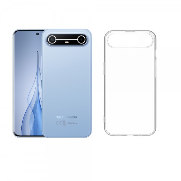 Tecno Spark Slim Kılıf Kamera Korumalı Silikon Lux Şeffaf Kapak… Tecno Spark Slim Kılıf Kamera Korumalı Silikon Lux Şeffaf Kapak…