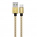 Tiger Micro USB 3.0A 1mt Metal Hızlı Şarj USB Kablo TUC-A91