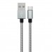 Tiger Micro USB 3.0A 1mt Metal Hızlı Şarj USB Kablo TUC-A91