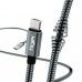 Tiger Micro USB 3.0A 1mt Metal Hızlı Şarj USB Kablo TUC-A91