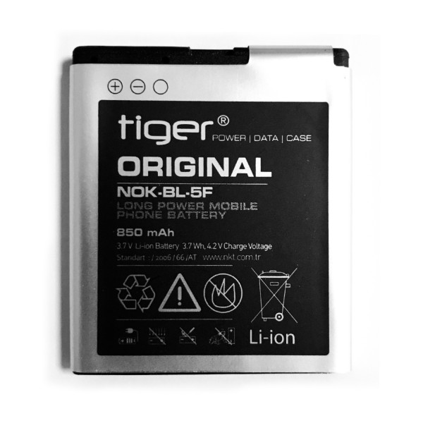 Tiger Nokia BL-5F Batarya 850 mAh…