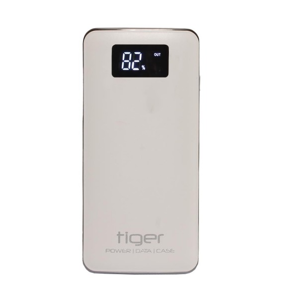 Tiger Powerbank Ekranlı Metal Kasa RW-P31D 12000 mAh Beyaz…