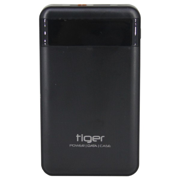 Tiger Powerbank Yedek Batarya Led Ekranlı 13000 mAh S49D Siyah…
