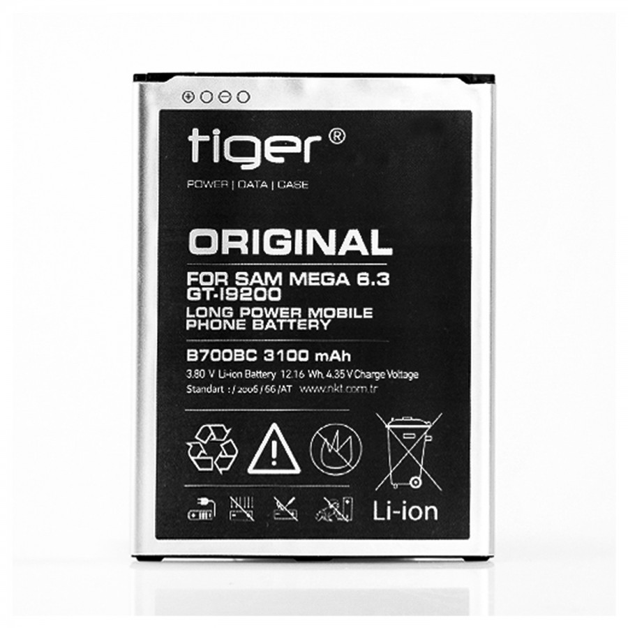 Tiger Samsung Galaxy Mega (I9200) B700BC Batarya 3100 mAh