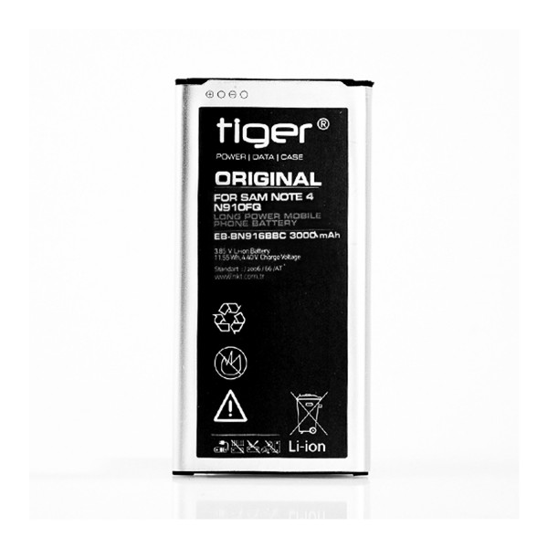 Tiger Samsung Galaxy Note 4 (N910) Batarya 3000 mAh… Tiger Samsung Galaxy Note 4 (N910) Batarya 3000 mAh…