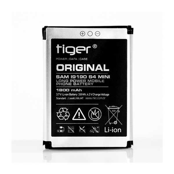 Tiger Samsung Galaxy S4 Mini (I9190) B500BE Batarya 1800 mAh…