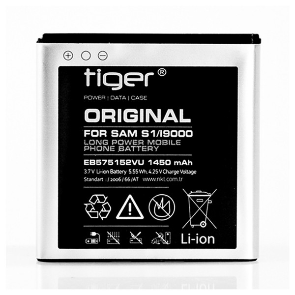 Tiger Samsung I9000 / I9003 EB575152VU Batarya 1450 mAh…
