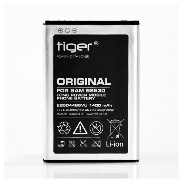 Tiger Samsung S8500-S8530-I8910 EB504465VU Batarya 1400 mAh…