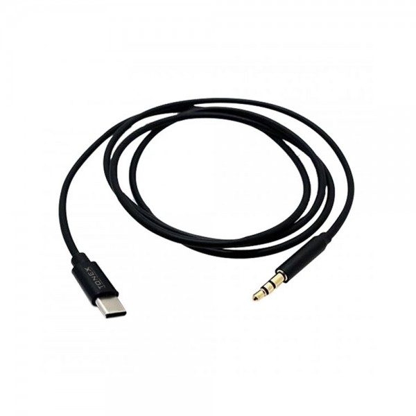 Tonex AX-04 Type-C to 3.5mm Aux Audio Ses Kablosu Siyah… Tonex AX-04 Type-C to 3.5mm Aux Audio Ses Kablosu Siyah…