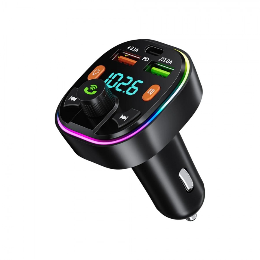 Tonex CX-30 PD 20W 3.1A Led Ekranlı FM Transmitter 