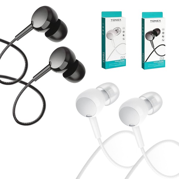 Tonex D2 Stereo Headset Kablolu Kulak İçi Kulaklık…