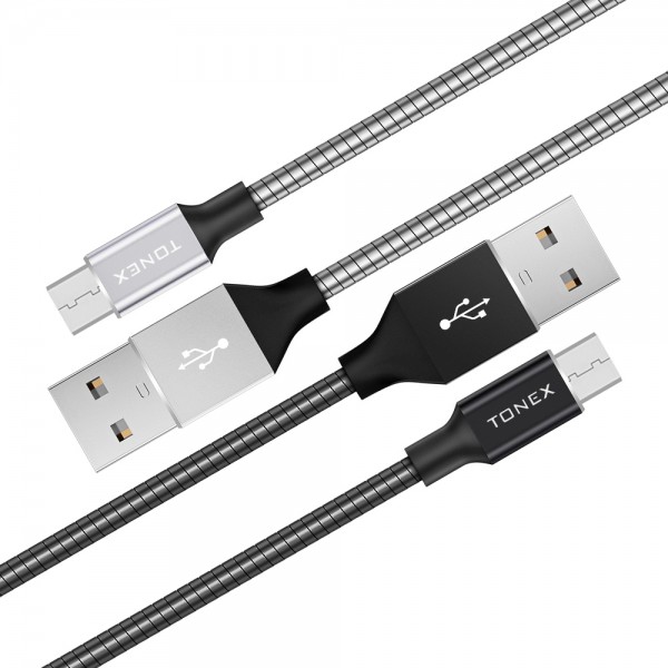 Tonex Titan Serisi Micro USB QC 3.0 3.4A USB Şarj ve Data Kablosu 1mt…