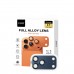 URR iPhone 17 Pro Fans Series Full Alloy Kamera Lens Koruyucu URR iPhone 17 Pro Fans Series Full Alloy Kamera Lens Koruyucu