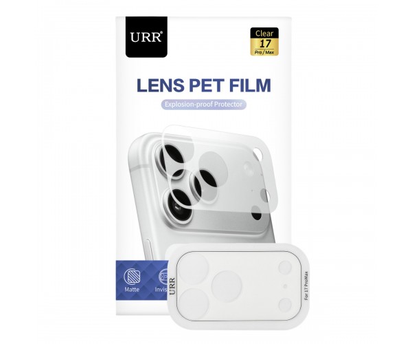 URR iPhone 17 Pro Kamera Lens Koruyucu Pet Film - Şeffaf&hellip;