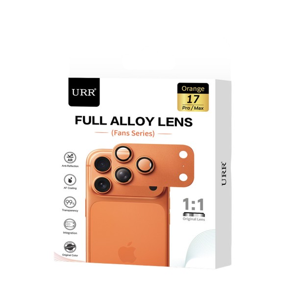 URR iPhone 17 Pro Max Fans Series Full Alloy Kamera Lens Koruyucu&hellip;