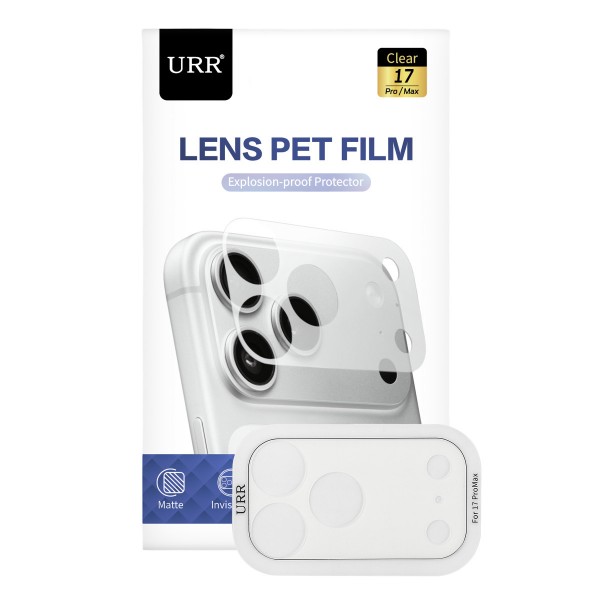 URR iPhone 17 Pro Max Kamera Lens Koruyucu Pet Film - Şeffaf&hellip;