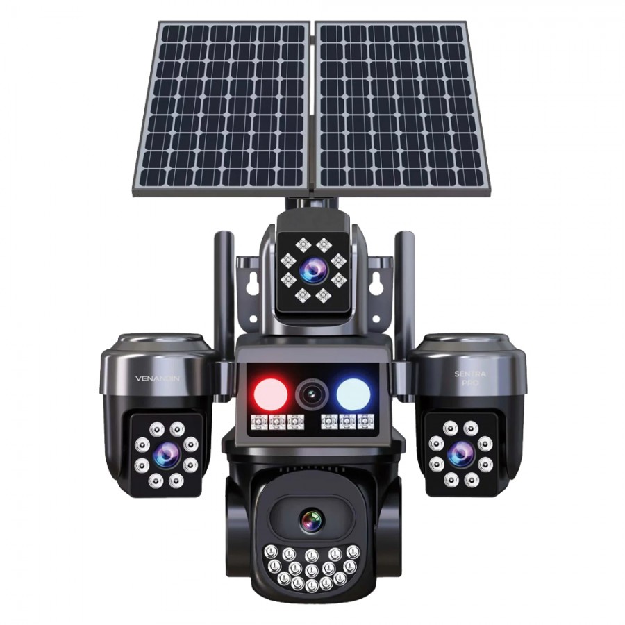 Venandin Sentra Pro AI Takipli Akıllı 4G Solar Dış Mekan Güvenlik Kamerası Venandin Sentra Pro AI Takipli Akıllı 4G Solar Dış Mekan Güvenlik Kamerası