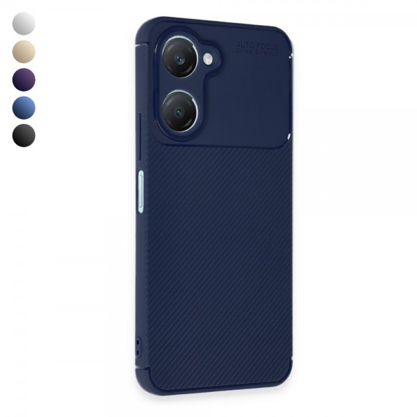 Vivo Y18 Kılıf Focus Carbon Silikon Kapak…