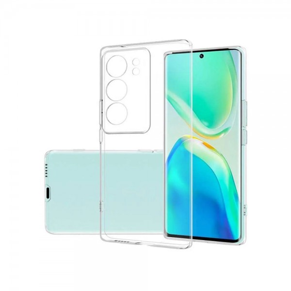 Vivo V29 Kılıf Kamera Korumalı Silikon Şeffaf Kapak…