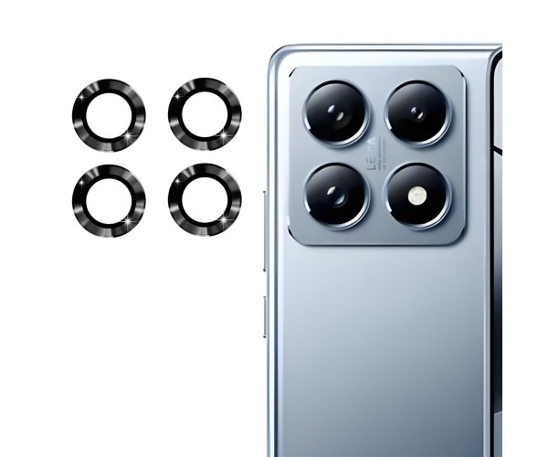 Xiaomi 14T Raze Metal Kamera Lens Koruyucu - Siyah&hellip;