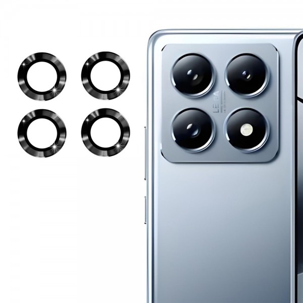 Xiaomi 14T Raze Metal Kamera Lens Koruyucu - Siyah… Xiaomi 14T Raze Metal Kamera Lens Koruyucu - Siyah…