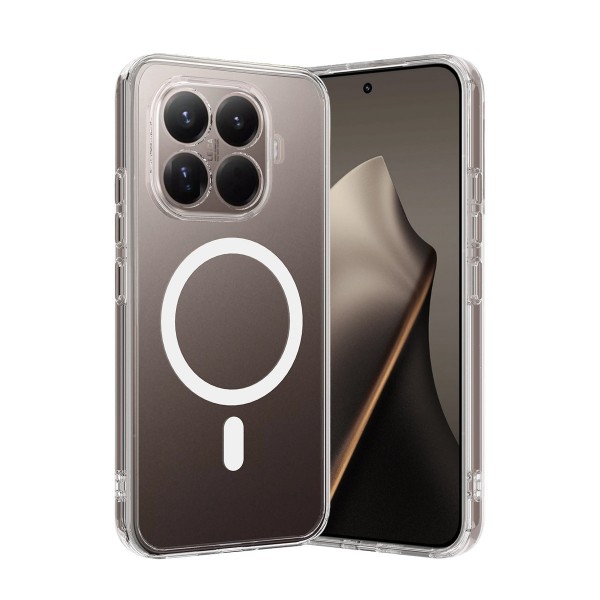 Xiaomi 15T Pro Kılıf Combo Seri Magsafe Özellikli Sararmaz Sert Şeffaf&hellip;