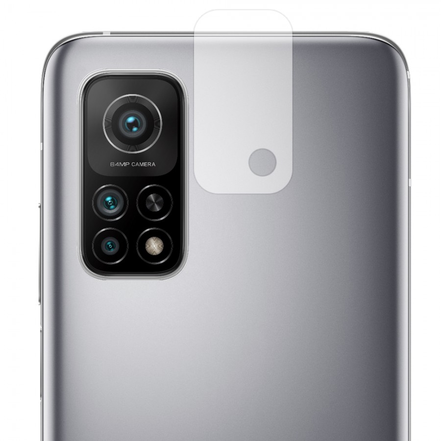 Xiaomi Mi 10T Kamera Lens Koruyucu Nano Cam Şeffaf Tam Kaplama