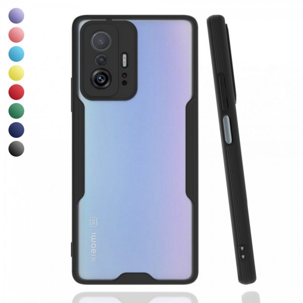 Xiaomi Mi 11T / Mi 11T Pro Kılıf Platin Matte Silikon Arka Kapak…