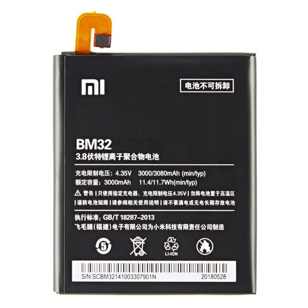 Xiaomi Mi 4 Batarya 3000 mAh BM32…