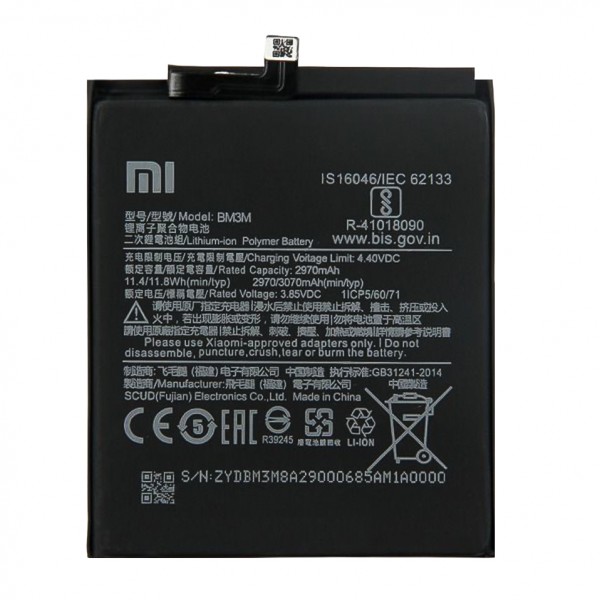 Xiaomi Mi 9 SE Batarya BM3M 3070 mAh…