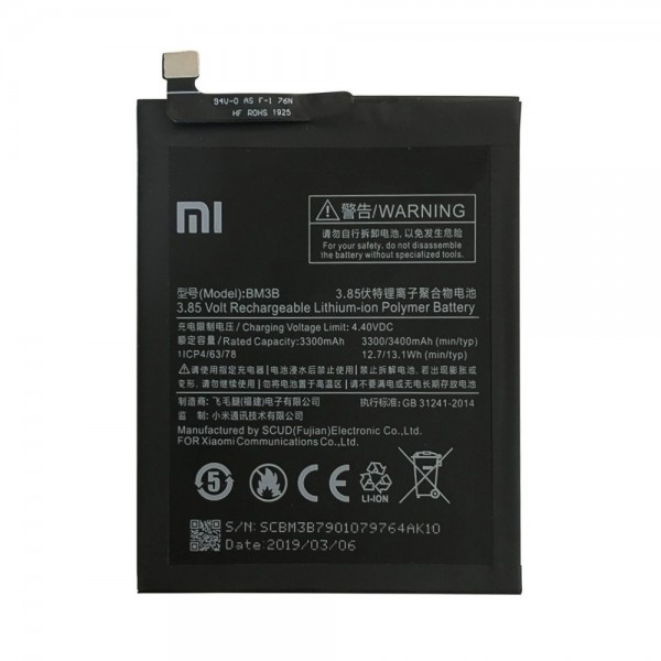 Xiaomi Mi Mix 2 Batarya BM3B 3400 mAh…