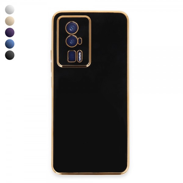 Xiaomi Poco F5 Pro Kılıf Volet Luxury Seri Kamera Korumalı Silikon …