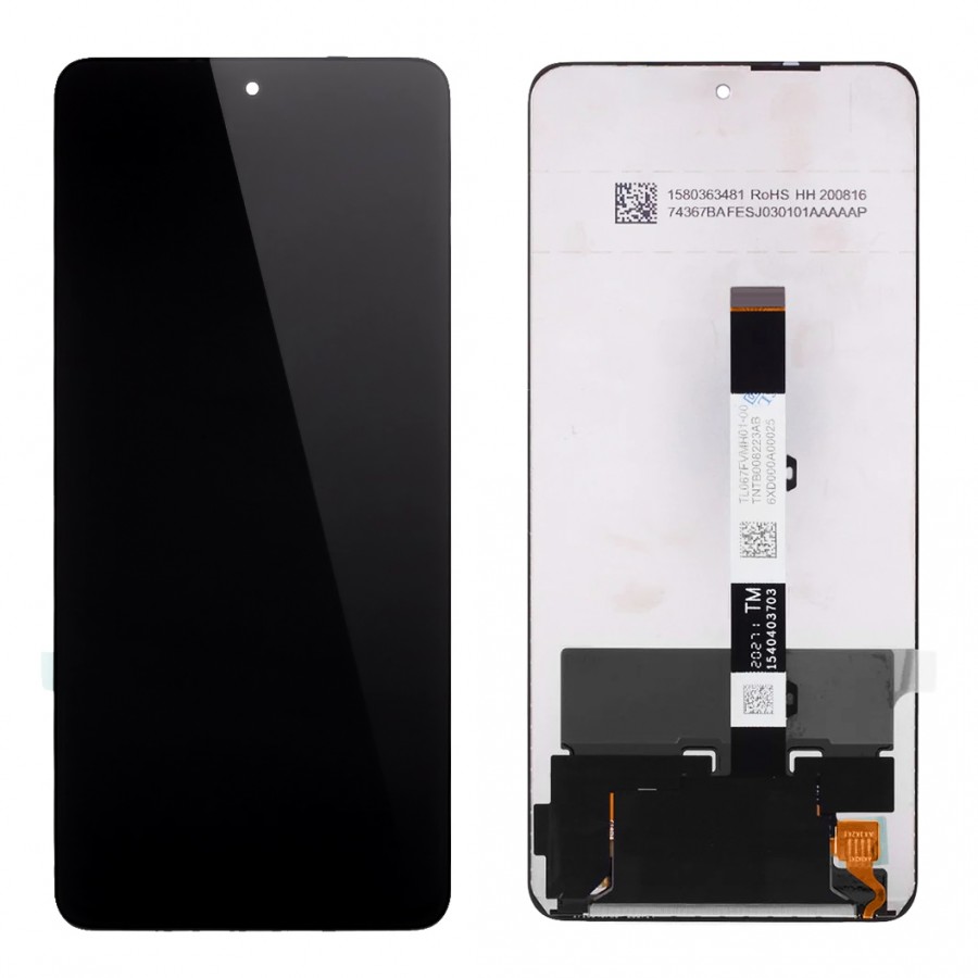 Xiaomi Poco X3 NFC / X3 Pro LCD Ekran Dokunmatik Çıtasız Orj - Siyah
