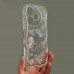 Xiaomi Redmi 13 4G Kılıf 3D Kelebek Desen Kamera Korumalı Şeffaf Silikon Kapak