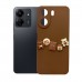 Xiaomi Redmi 13C Kılıf 3D M Bear Kamera Korumalı Silikon Kapak