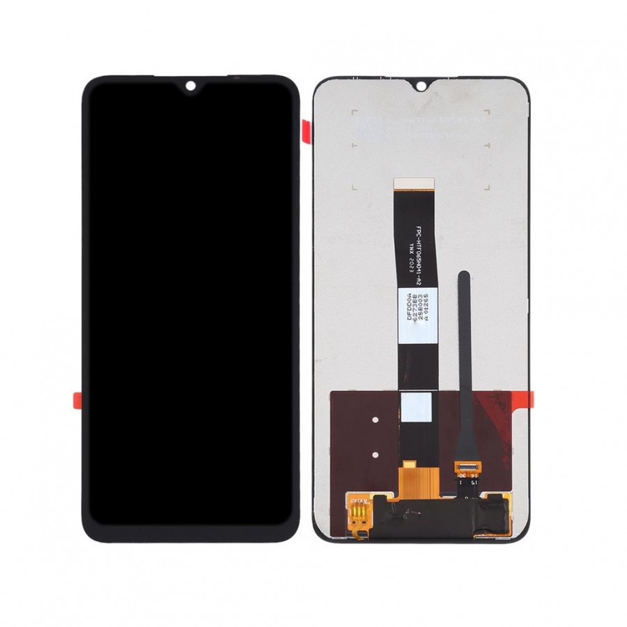 Xiaomi Redmi 9C LCD Ekran Dokunmatik Çıtasız Servis Orj. - Siyah