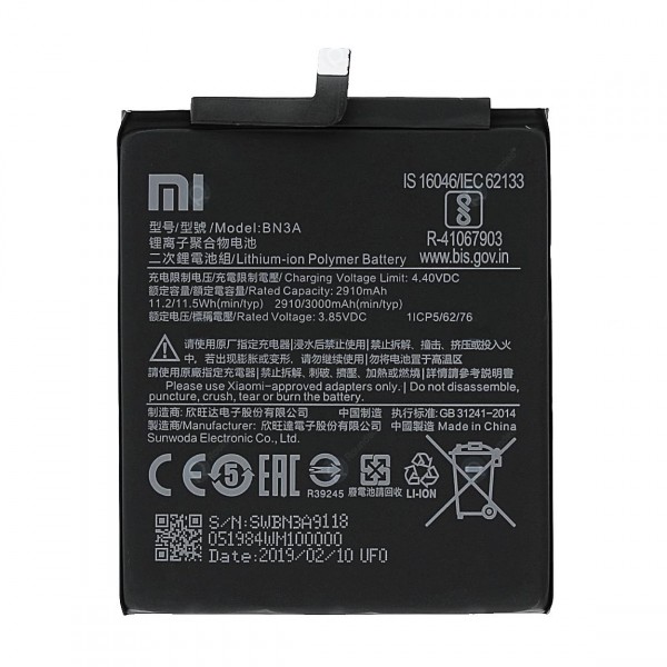 Xiaomi Redmi GO Batarya BN3A 3000 mAh…