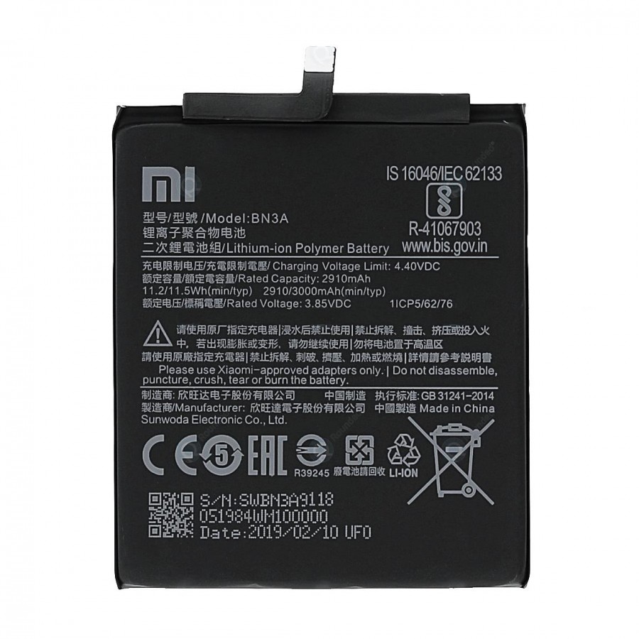 Xiaomi Redmi GO Batarya BN3A 3000 mAh