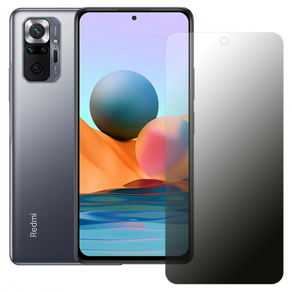 Xiaomi Redmi Note 10 Pro Hayalet Privacy FlexiGlass MAT Nano Ekra…
