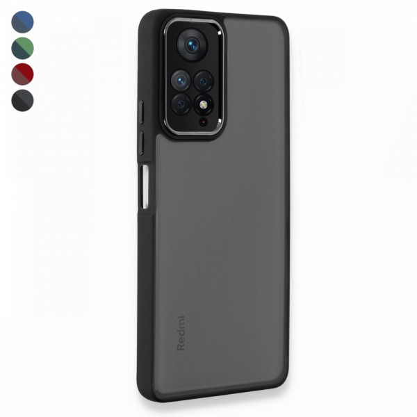 Xiaomi Redmi Note 11 / 11s Kılıf Freya Lazer Lens Kamera Çerçeveli…