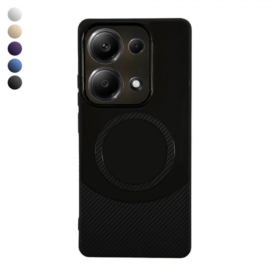 Xiaomi Redmi Note 13 Pro 4G Kılıf Maya Karbon Seri Silikon Kapak