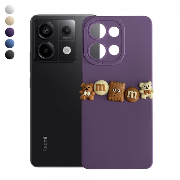 Xiaomi Redmi Note 13 Pro 5G Kılıf 3D M Bear Kamera Korumalı Silikon…