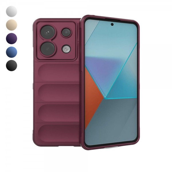 Xiaomi Redmi Note 13 Pro 5G Kılıf Optimum Lens Çerçeveli Silikon K…