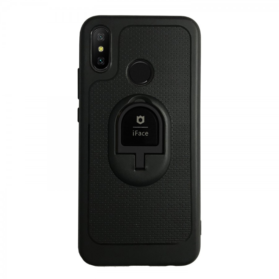 Xiaomi Redmi Note 6 PRO - iFace Yüzük Tutuculu Arka Kapak Halka-Siyah Xiaomi Redmi Note 6 PRO - iFace Yüzük Tutuculu Arka Kapak Halka-Siyah