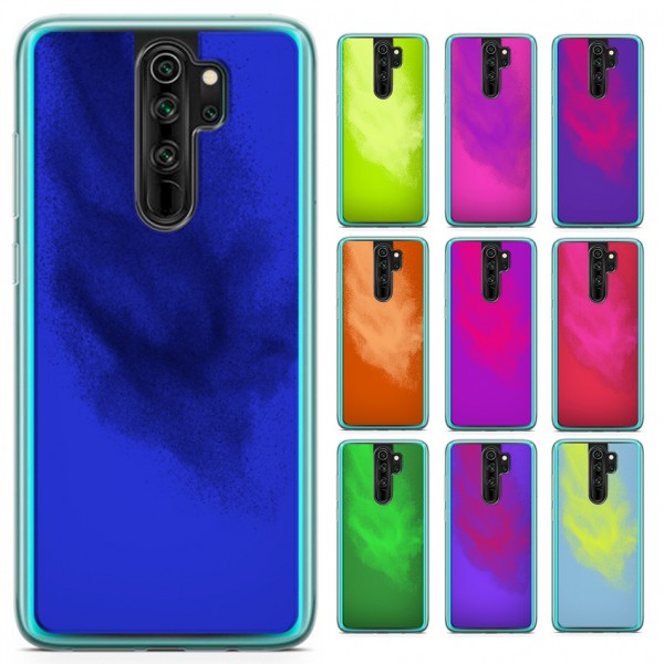 Xiaomi Redmi Note 8 Pro Kılıf Neon Likit Silikon Arka Kapak