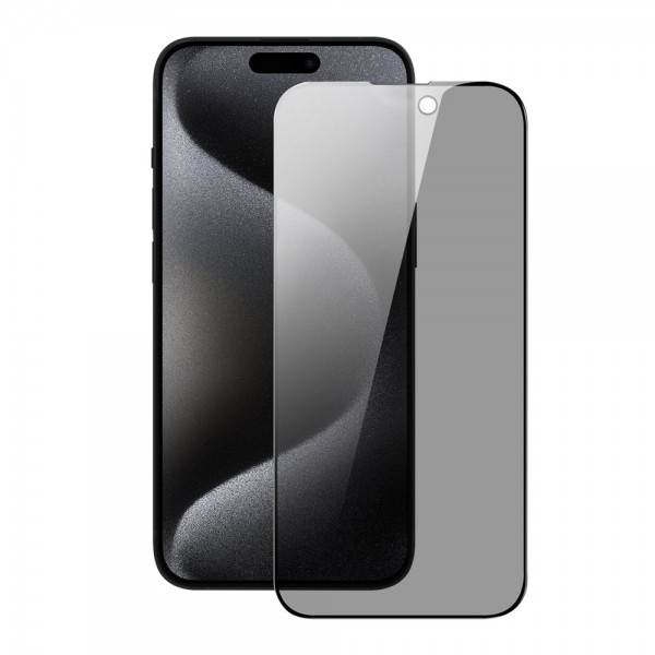 Yesido iPhone 15 Pro Max Premium 5D Privacy Hayalet Cam Ekran Koruyucu…