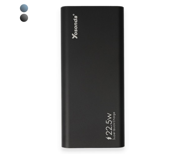 Yosonda A51 22.5W 20000 mAh QC3.0 Led Ekranlı Powerbank&hellip;