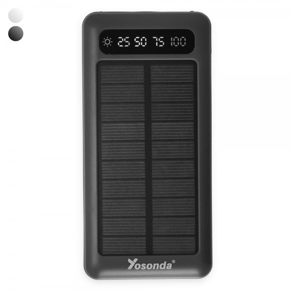 Yosonda A79 20000 mAh Solar Şarj Özellikli 4in1 Ekranlı Powerbank…